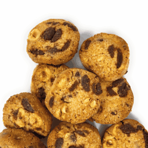 Cookies con nocciole e cioccolato