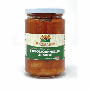Fagioli cannellini al sugo