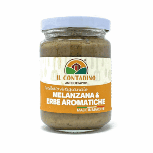 Salsa di melanzana e erbe aromatiche