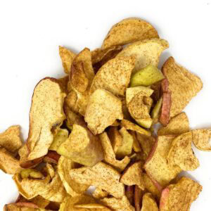 Mele chips alla cannella