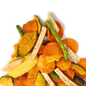 Verdure chips oro