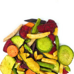 Verdure chips viola
