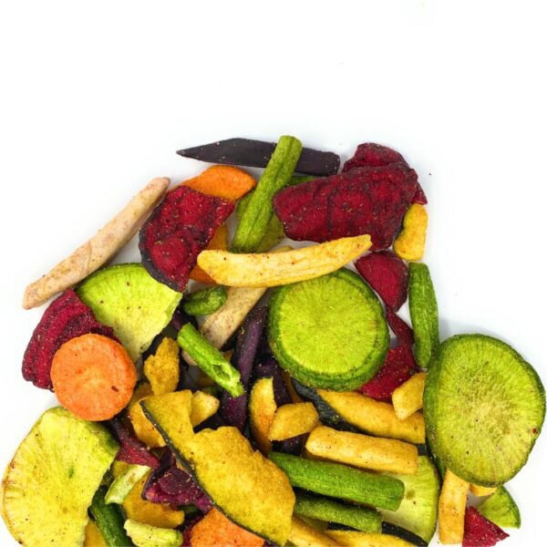 Verdure chips viola