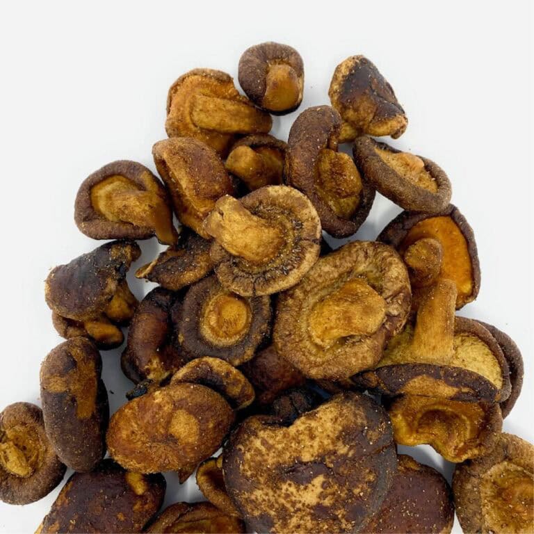 funghi shiitake chips